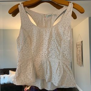 Kimchi Blue White Top - Size: Large